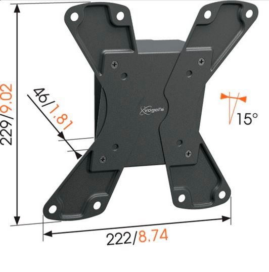 Vogels Wall 1115 Wall mount for screens up to 37 inches