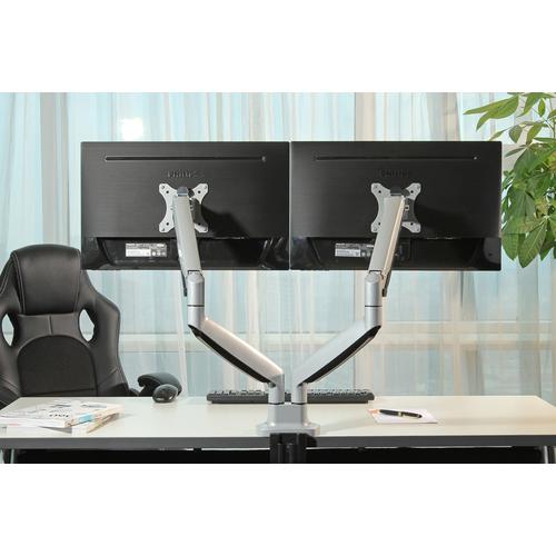 Neomounts NM-D750DSILVER Desk support for two screens