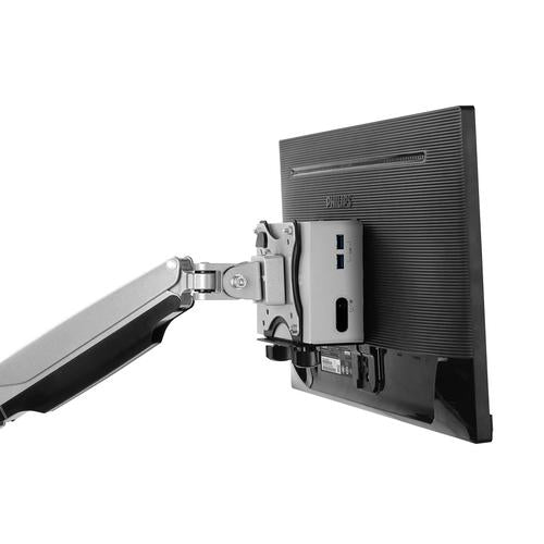 PC bracket for behind the monitor