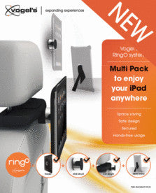 Vogels TMS 304 RingO Multi Pack for iPad 2 and 3 Black