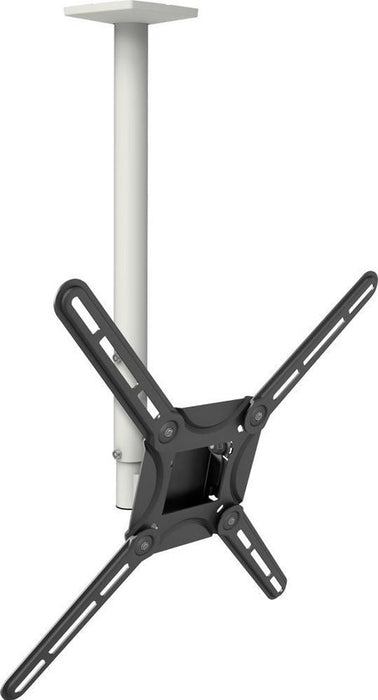 White Ceiling Bracket 29"-65" | Highest adjustable | Rotatable and tiltable