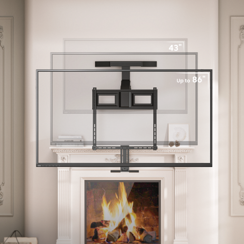 Pull-Down TV Mount – Swivel – 47 cm Height Adjustment – Suitable for up to 86 inch