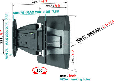 Vogels EFW 8145 TV wall mount Motion+ S