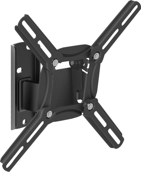 Wall bracket rotatable and tiltable for screens from 10" to 43"