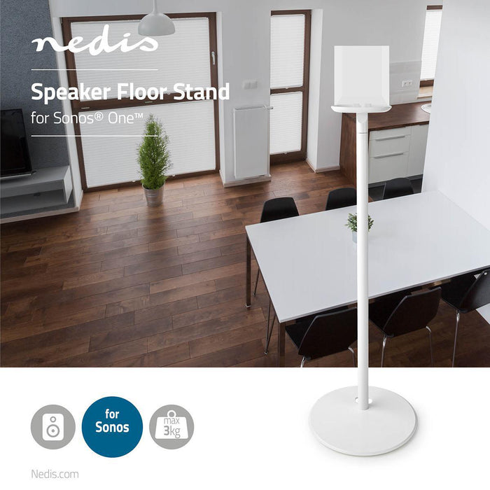 Speaker Floor Stand | For Sonos® One / Sonos® Play:1 | Max. 3kg | Fixed