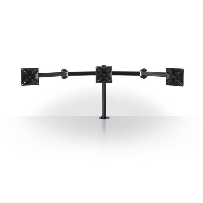 Ergonomic Monitor Bracket | Three Monitor Arms | Rotatable and tiltable | Black