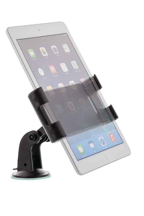 Universal tablet window mounting bracket