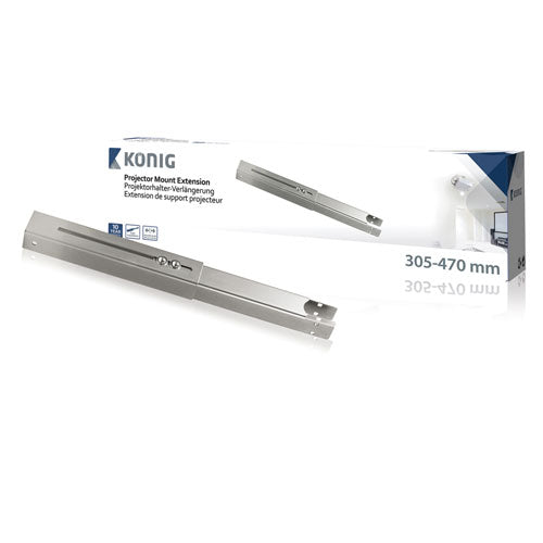 Extensor de soporte para proyector 305-470 mm plateado