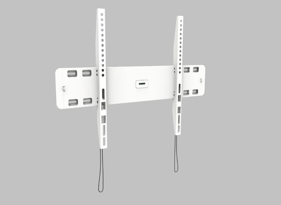 Gray robust lockable wall bracket for screens up to 55 inches