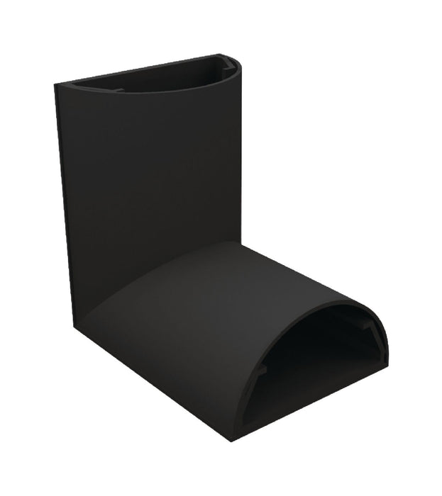 Cable tray corner 90 degrees width: 33 mm (black)