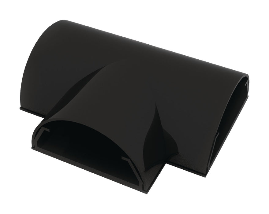 Cable duct T Joint 33 mm (black)