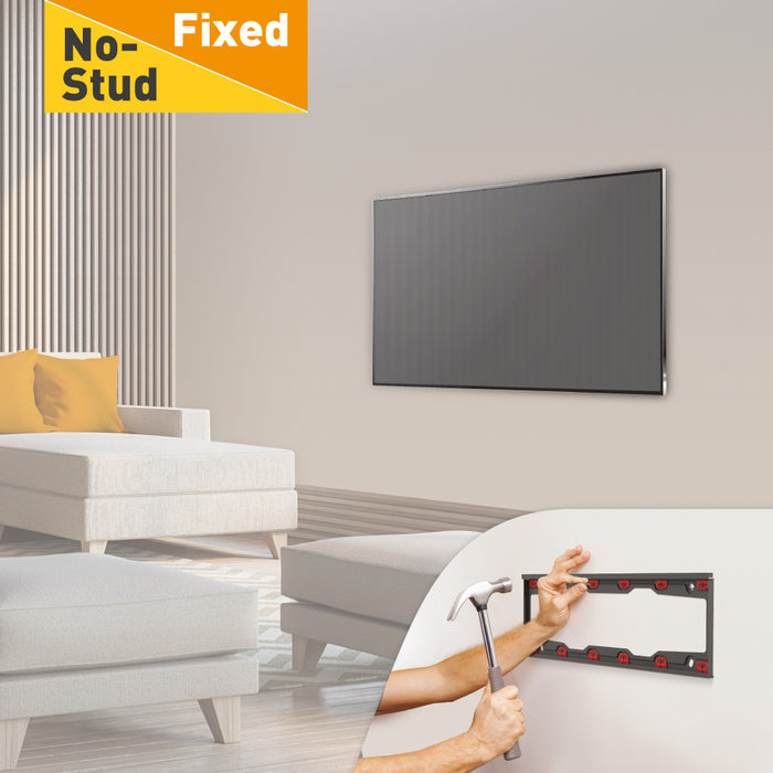 Plaster wall bracket for screens up to 75 inches 