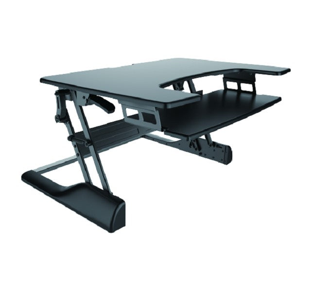 NewStar NS-WS100BLACK sit-stand workstation