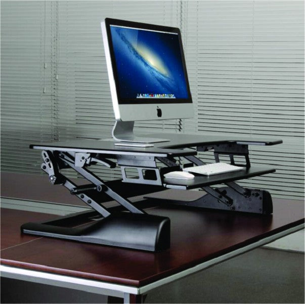 NewStar NS-WS100BLACK sit-stand workstation