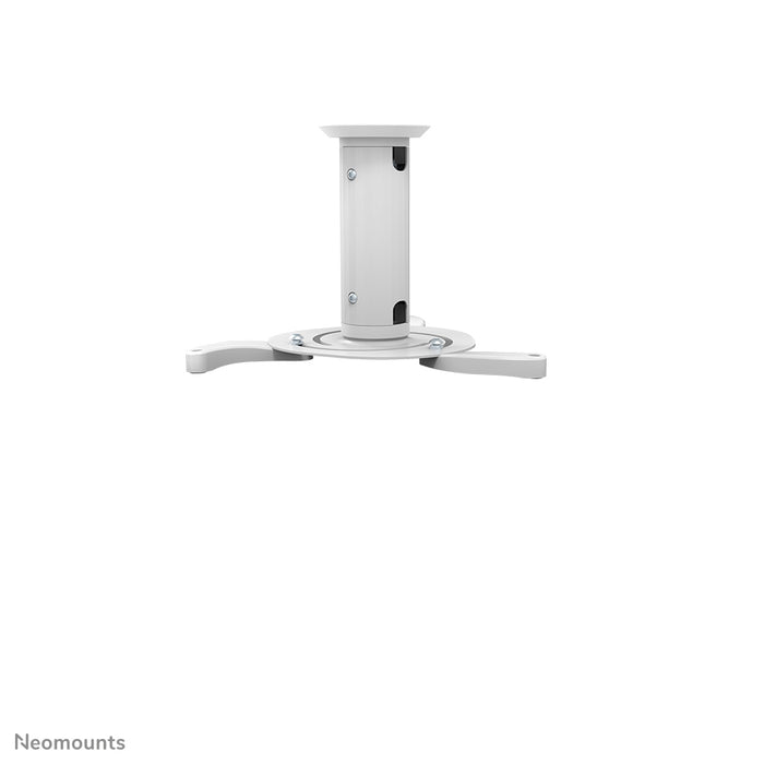 BEAMER-C80WHITE is a universal ceiling mount for beamers and projectors.