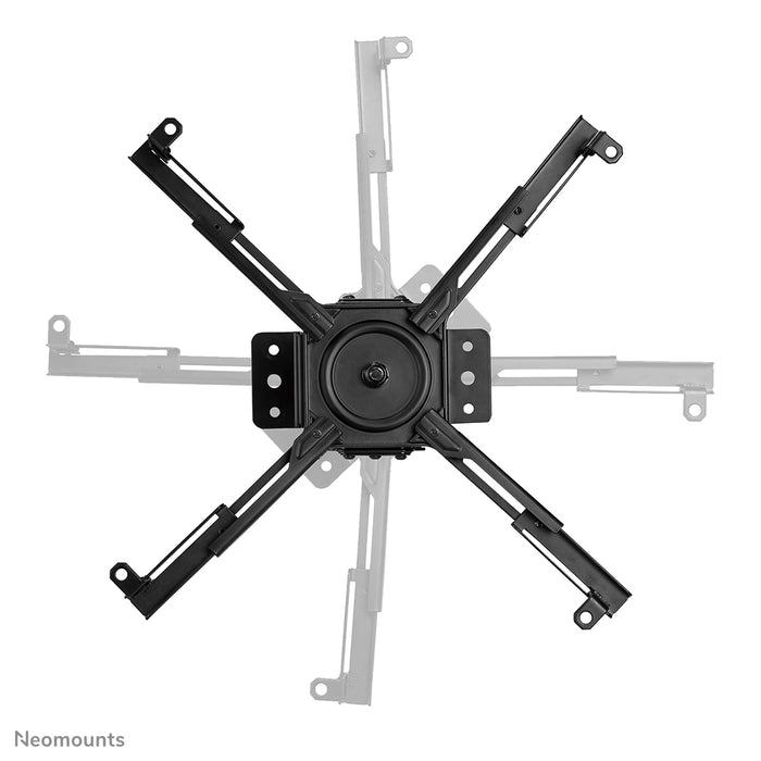 CL25-540BL1 universal projector ceiling mount, height adjustable (60.5-90.5 cm) - Black