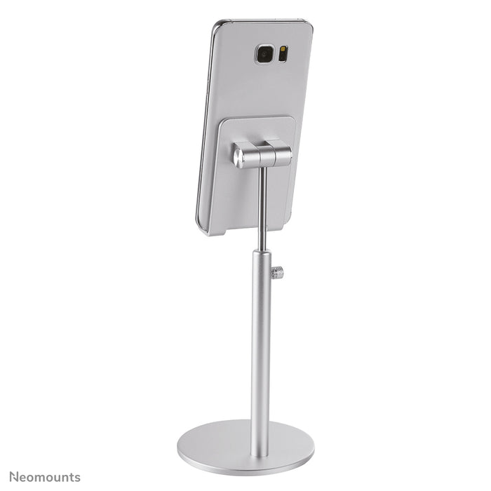 height-adjustable telephone support - Silver