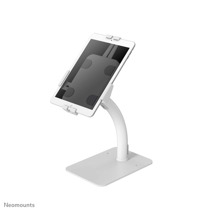 DS15-625WH1 Tilt and Rotatable Tabletop Tablet Holder for 7.9-11 Inch Tablets - White