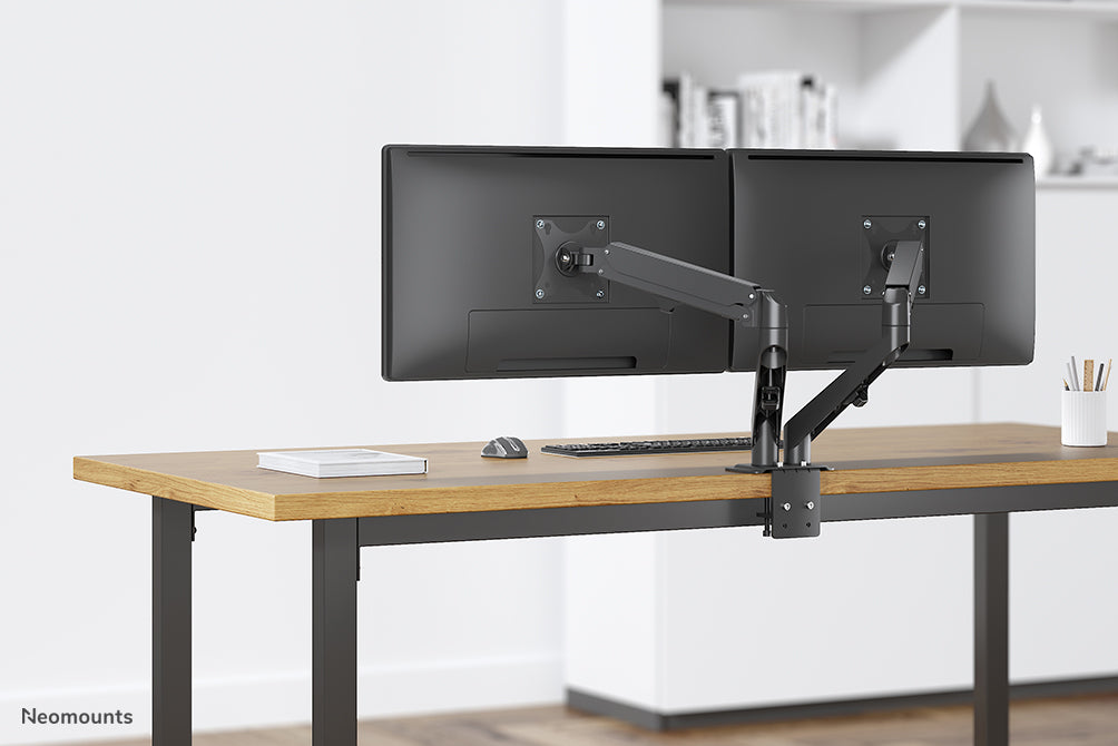 DS70-700BL2 full motion monitor desk mount for 17-27 inch screens - Black