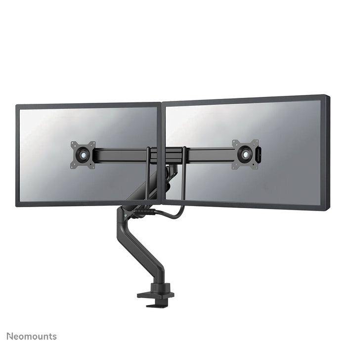 DS75-450BL2 full motion monitor desk mount for 17-32 inch screens - Black