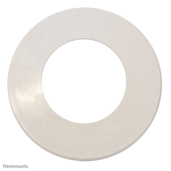 FPMA-CRW5HM is a white cover rosette for the flat screen ceiling supports FPMA-C100 &amp; C100SILVER.