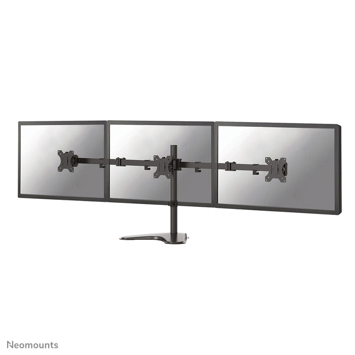 FPMA-D550DD3BLACK full motion desk stand for 13-27 inch screens - Black