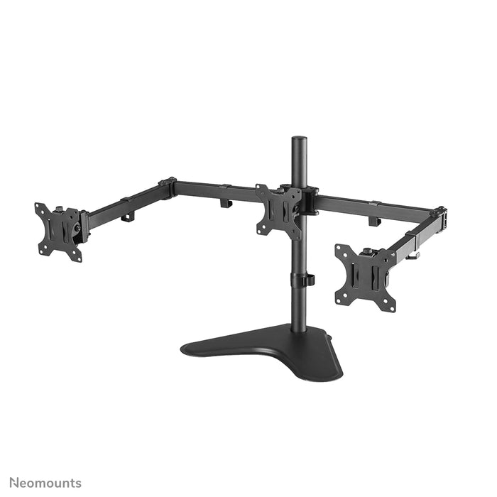 FPMA-D550DD3BLACK full motion desk stand for 13-27 inch screens - Black
