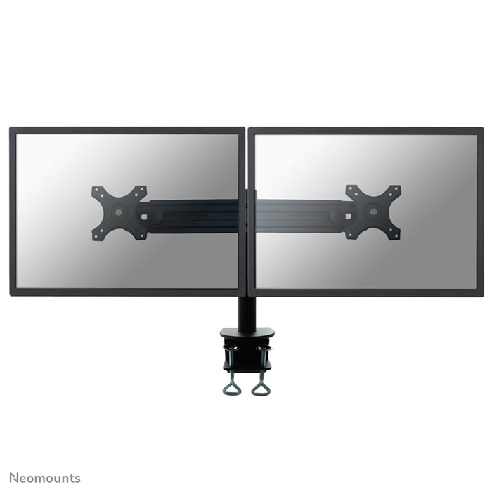 FPMA-D700D is a desk support for 2 flat screens up to 30 inches (76 cm).