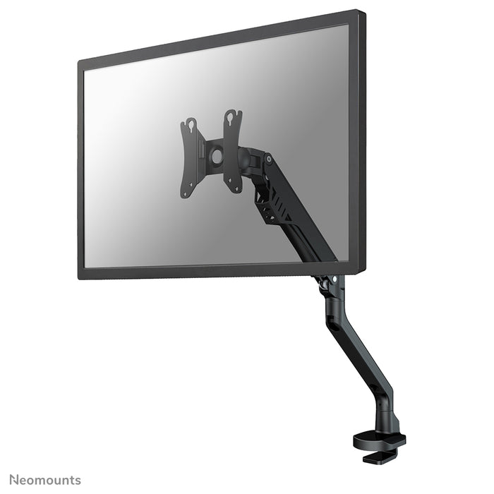 FPMA-D750BLACK2 is a desk support with gas spring for flat screens up to 32 inches (81 cm).