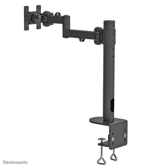 FPMA-D960BLACKPLUS is a desk support with 3 pivot points for curved screens up to 49 inches (124 cm).