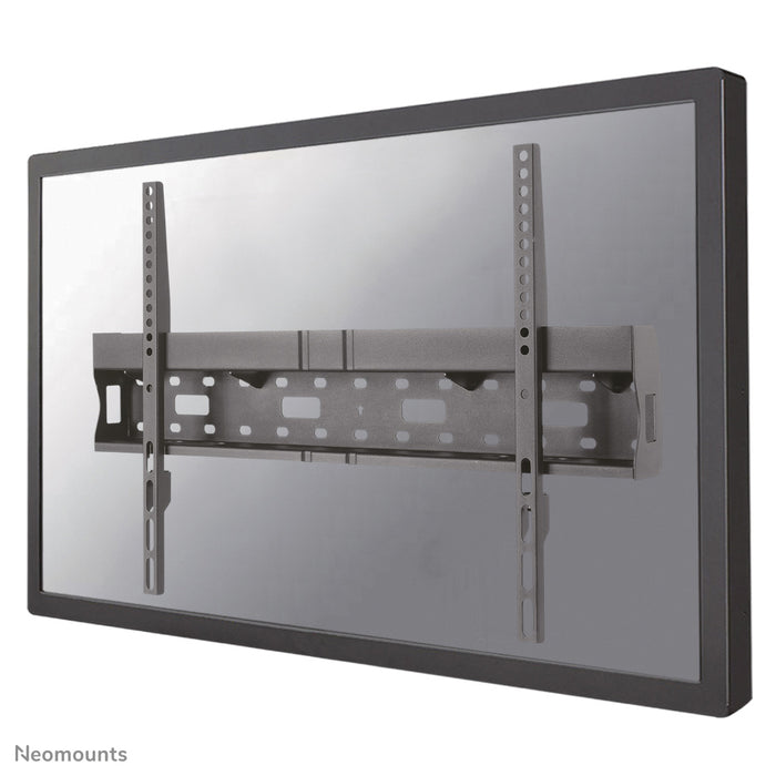 LFD-W1640MP is a flat wall mount for flat screens up to 75 inches and offers the option of placing a media player or mini PC behind the screen - Black
