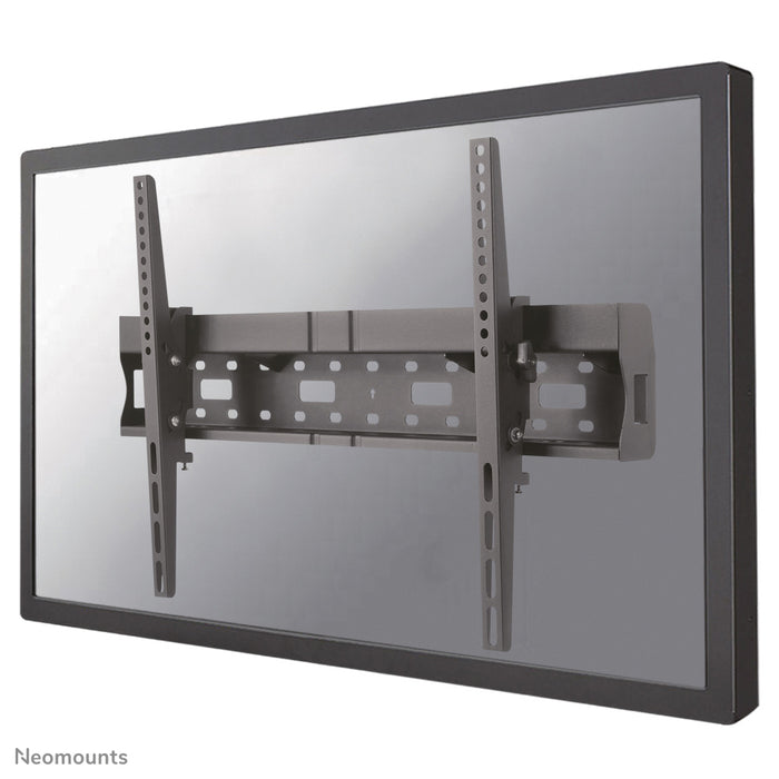 LFD-W2640MP is a tilting wall mount for flat screens up to 75 inches and offers the option of placing a media player or mini PC behind the screen.