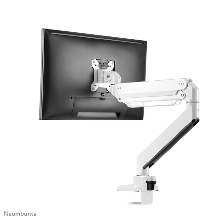 NM-D775WHITE is a gas-suspended desk support for flat screens up to 32 inches (81 cm) - White