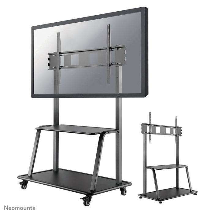 NS-M4000BLACK is a mobile furniture for flat screens up to 105 inches (267 cm).