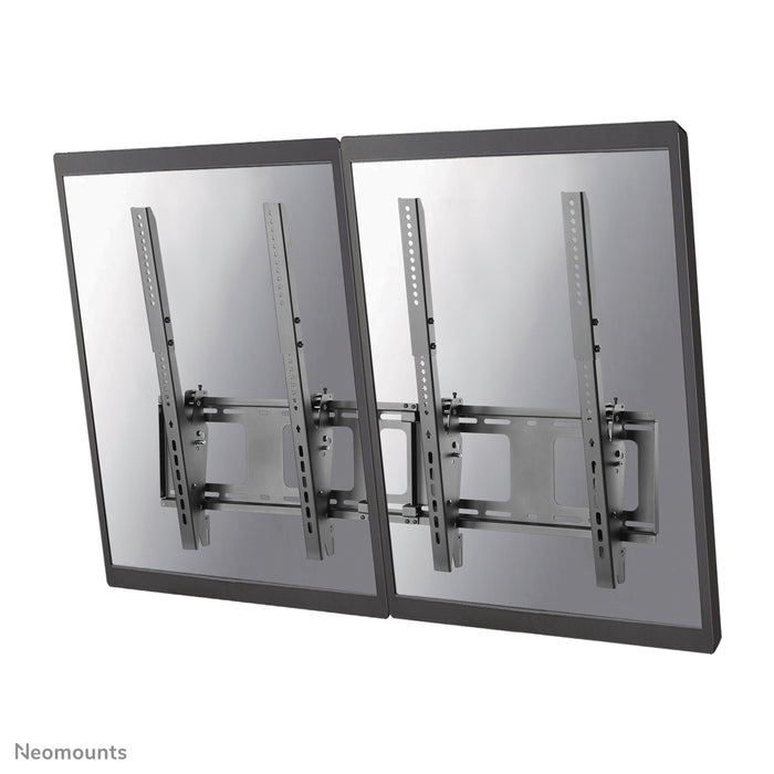 NS-WMB200PBLACK is a menu board wall mount for the vertical mounting of screens up to 52 inches (132 cm).