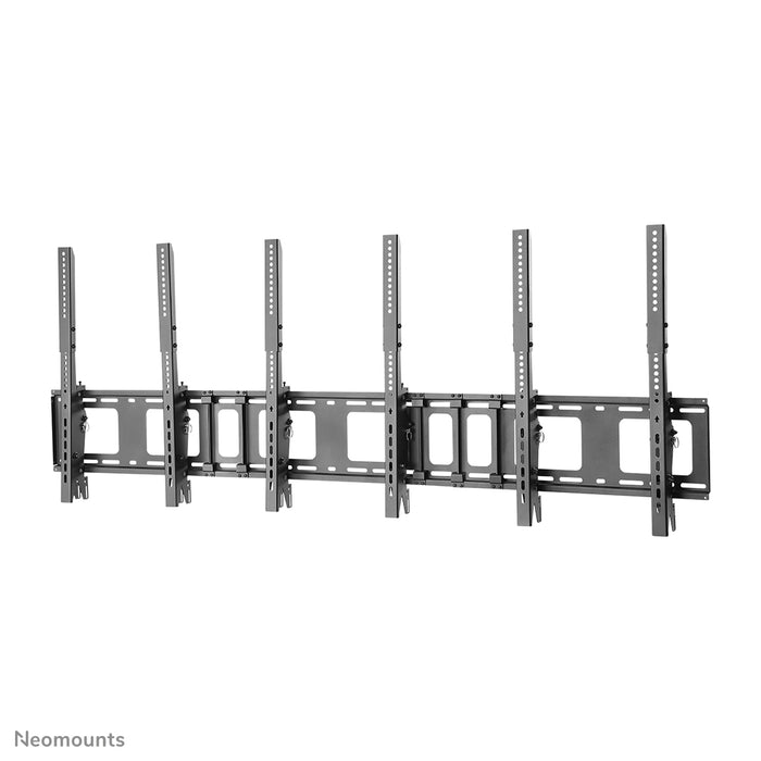 NS-WMB300PBLACK is a menu board wall mount for the vertical mounting of screens up to 52 inches (132 cm).