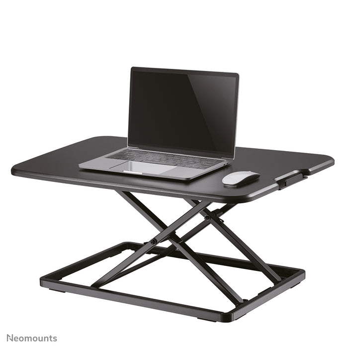 ultra flat sit-stand workstation - Black