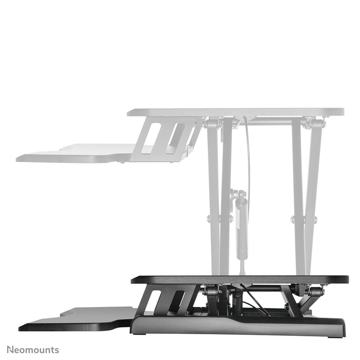 sit-stand workplace, model NS-WS300BLACK, transforms a standard workplace into a healthy sit-stand workplace.