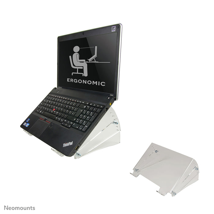 NSNOTEBOOK300 is an acrylic riser for notebooks.