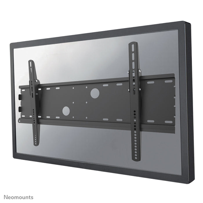 PLASMA-W100BLACK is a flat wall mount for flat screens up to 85 inches (216 cm).