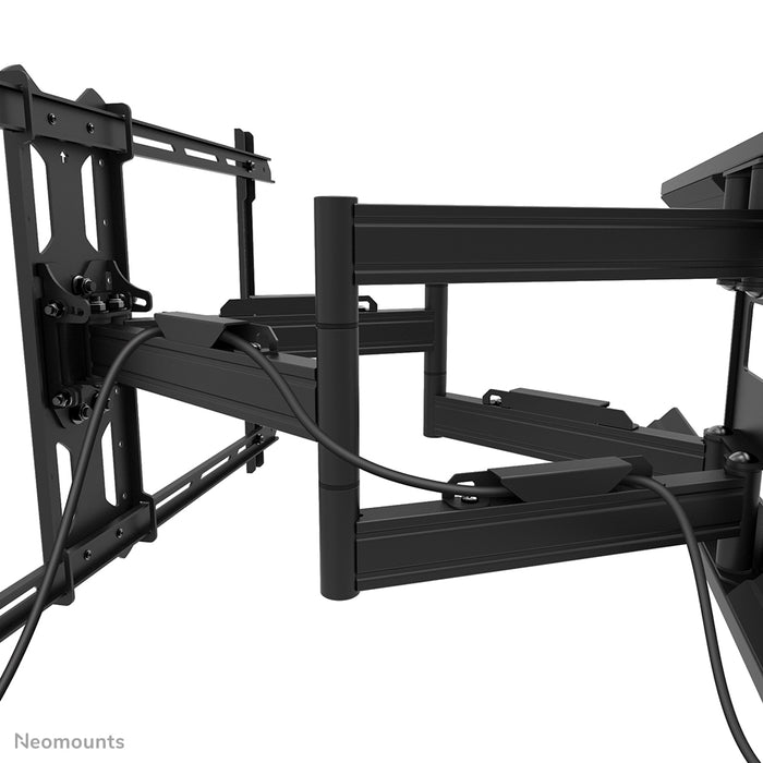 WL40S-850BL18 full motion wall mount for 43-86 inch screens - Black
