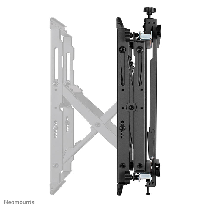 WL95-900BL16 push to pop out video wall support for 45-75 inch screens - Black