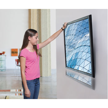 Vertically sliding TV wall bracket 40-50" 