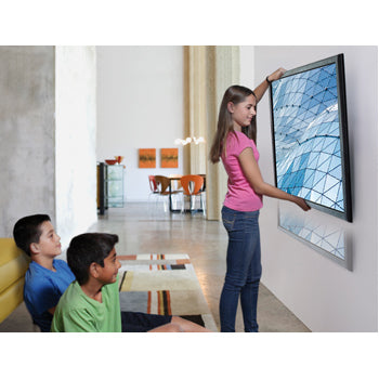 Vertically sliding TV wall bracket 40-50" 