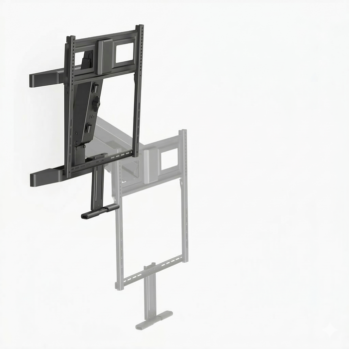 Pull-Down TV Mount – Swivel – 47 cm Height Adjustment – Suitable for up to 86 inch