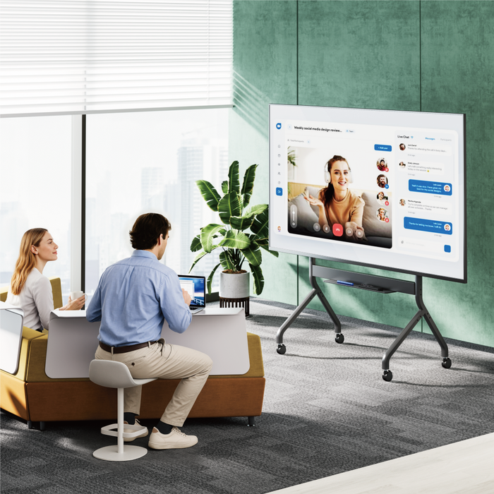 Wolff Mount TVB-136 | Electrically height-adjustable presentation furniture Suitable for 50–90 inches | VESA 900x600 | Max. 90 kg