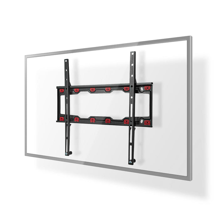Fixed TV Bracket for Plasterboard | Black | 23 - 55" | Max. 35 kg | 28 mm Distance to Wall | Black 