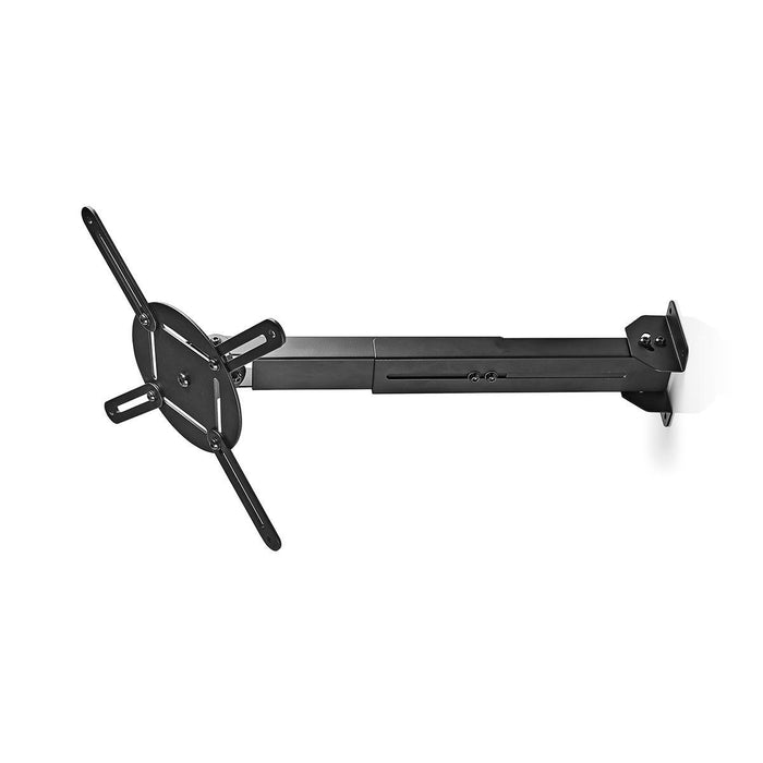 Wall bracket for Projector | 360° Rotatable | Max. 10kg | Distance to the Wall 314 - 500 mm | Black