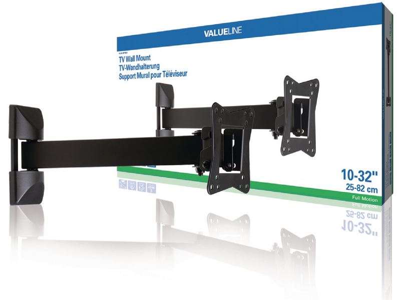 TV wall bracket rotatable and tiltable 10 inch to 21 inch