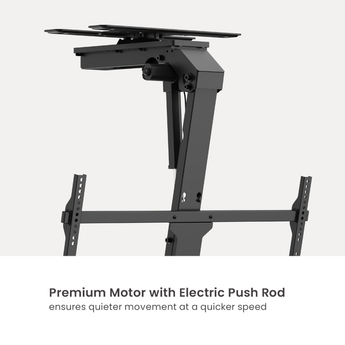Wolff Mount Elektrisk Loftbeslag til TV op til 86 tommer | 45 kg | VESA 800x400